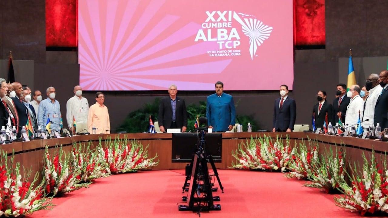 Gobernantes de los países excluidos de la Cumbre de las Américas se reúnen en La Habana, Cuba￼
