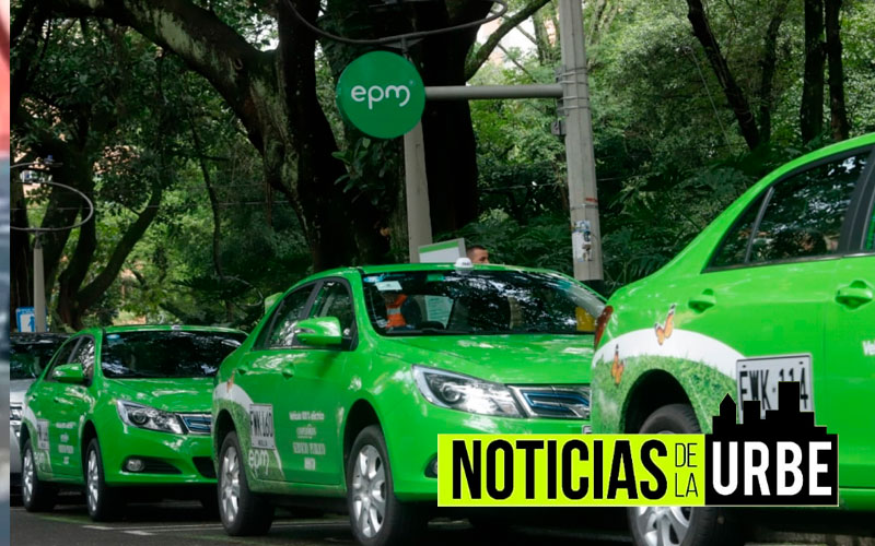 Llegan los Taxis eléctricos a Medellín