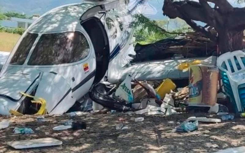 Avanza la investigación de Aero Civil sobre accidente en Santa Marta