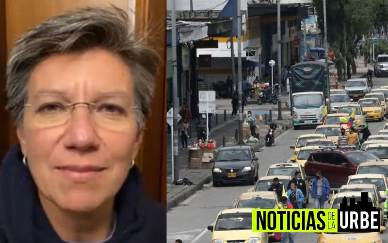 Claudia López habla sobre la cancelación de la manifestación de taxistas