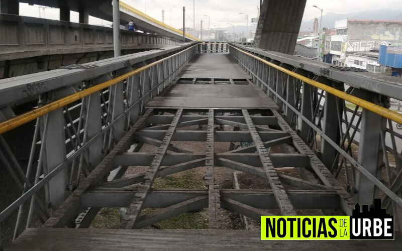 Mujer fue victima del mal estado de los puentes de Bogotá y dice no haber recibido respuesta de la administración distrital