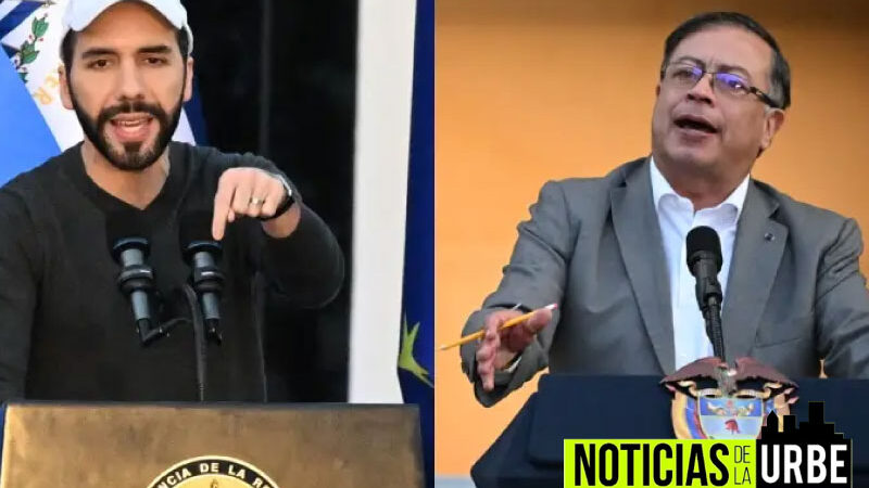 Rifirrafe entre Petro y Bukele, el presidente Colombiano propone comparar experiencias en cifras de homicidios