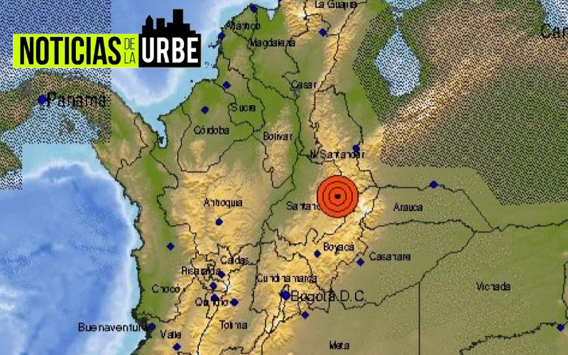 Fuerte temblor despertó a los Colombianos del Santander y zonas de Antioquia