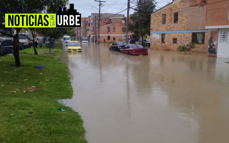 Afectados por las lluvias en Bosa y Soacha se manifiestan pues se sienten abandonados por la alcaldía de Bogotá