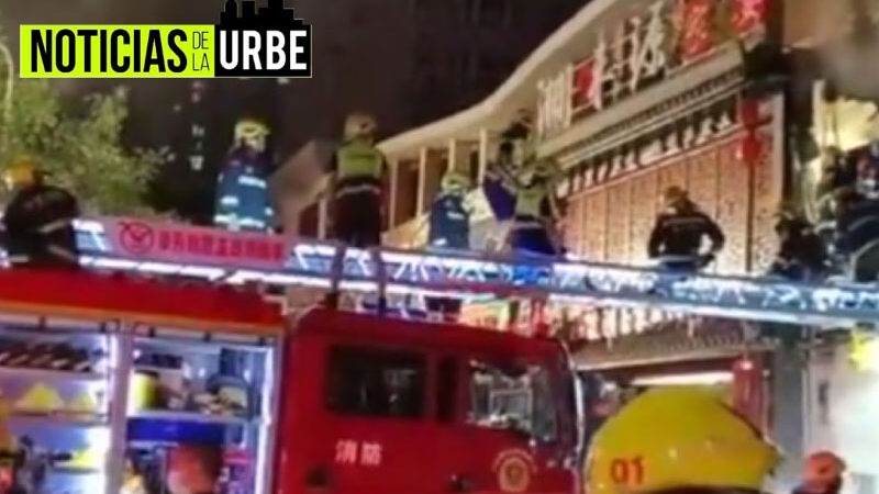Fuerte explosión en un restaurante en China mató a 31 personas hasta el momento