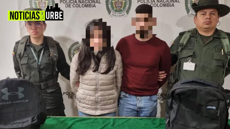 Detuvieron a pareja que transportaba narcóticos en el Aeropuerto El Dorado