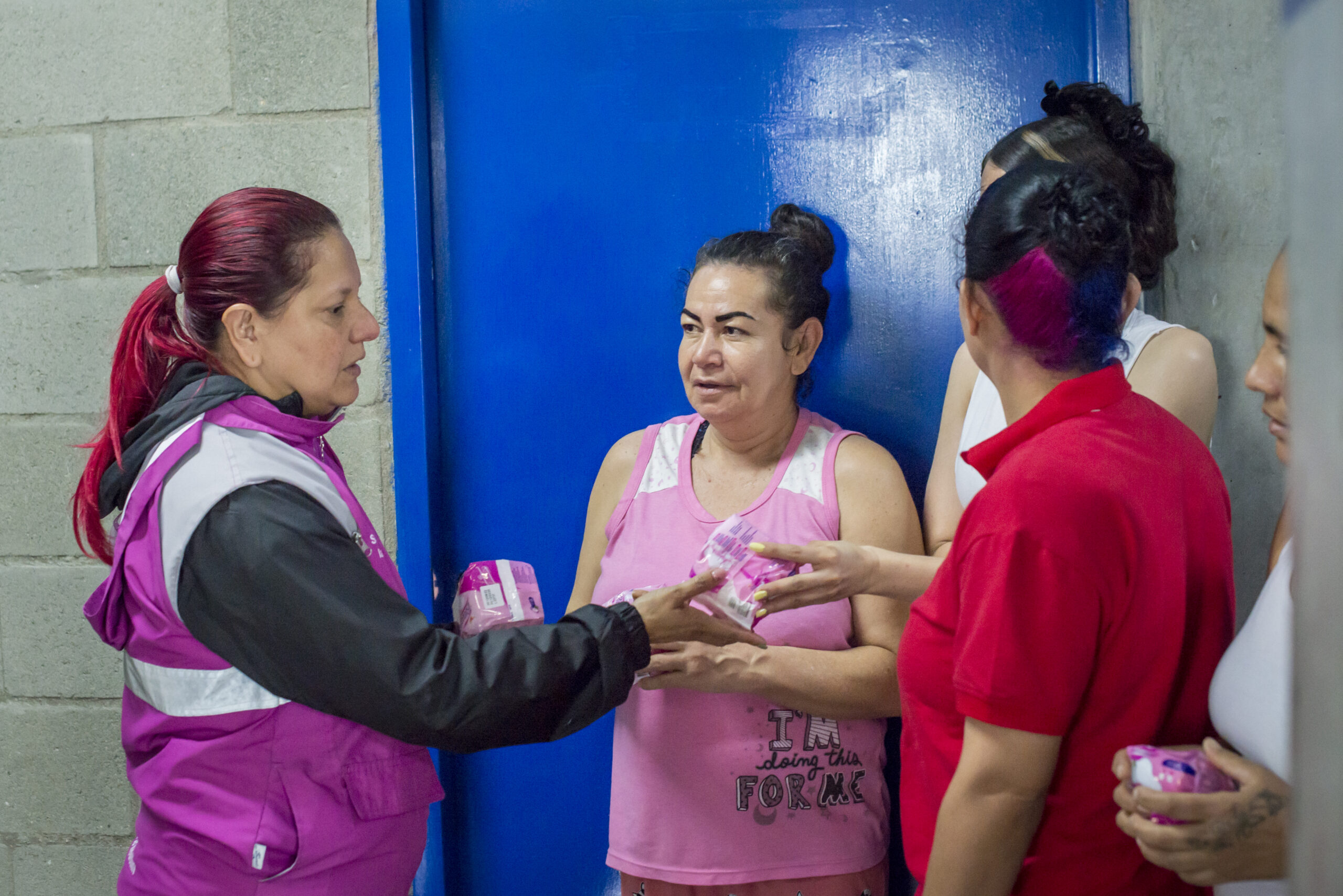 1.200 mujeres privadas de la libertad se beneficiaron con Brigada de Salud Menstrual y Reproductiva