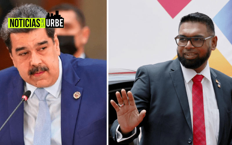Presidente de Guyana contra Maduro. Lo acusa de desacatar el orden internacional