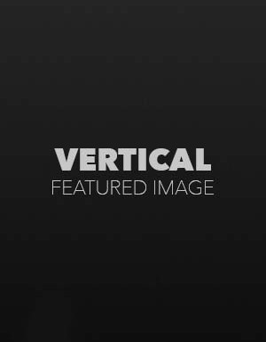 Vertical Featured Image with Disabled Comments
