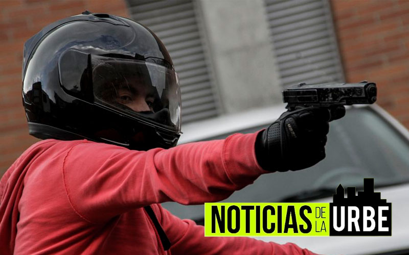 Banda de motoladrones desatada en Bogotá