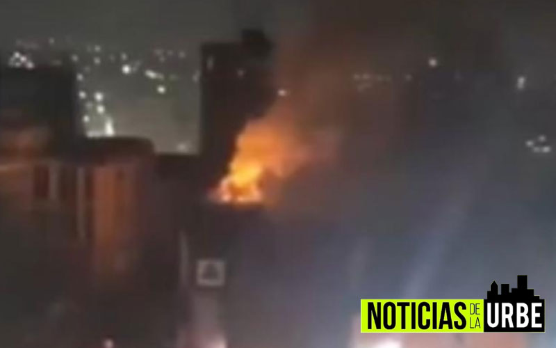 Fuerte incendio en barrio Chapinero se presentó en la noche del 18 de enero