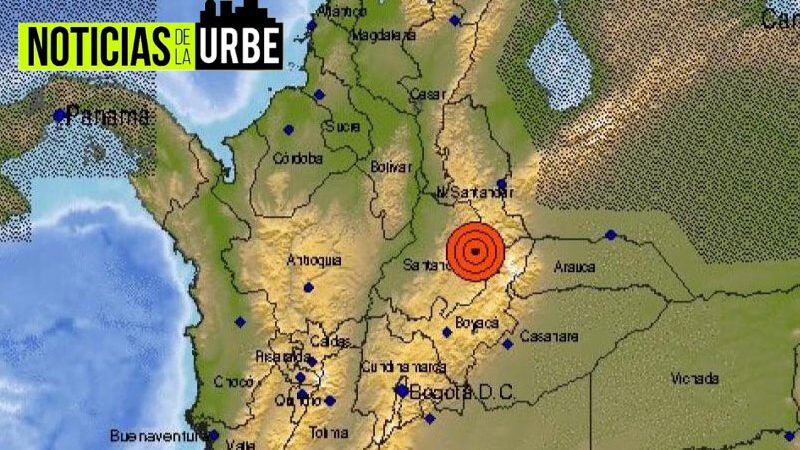 Fuerte temblor despertó a los Colombianos del Santander y zonas de Antioquia