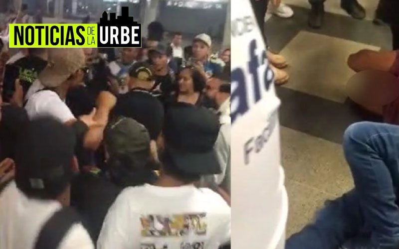 Ciudadanos golpearon a ladrones que robaban en el Metro