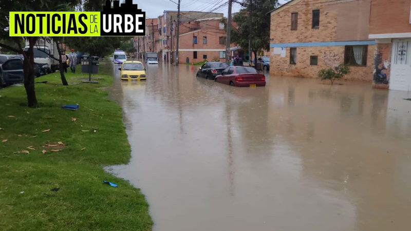 Afectados por las lluvias en Bosa y Soacha se manifiestan pues se sienten abandonados por la alcaldía de Bogotá