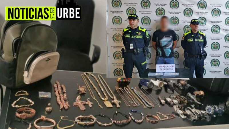 Autoridades sorprendieron en el Aeropuerto Jose María Córdoba a hombre que portaba varios elementos de oro con un dni falso