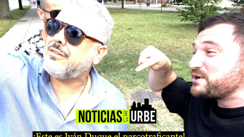 De forma irrespetuosa Iván Duque respondió a periodista que lo encaró por su relación con el «Ñeñe» Hernández